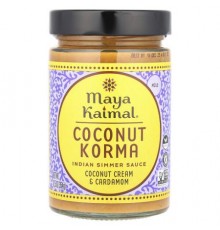 Maya Kaimal, Coconut Korma, Indian Simmer Sauce, Mild, Coconut Cream & Cardamom, 12.5 oz (354 g)