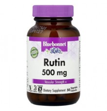 Bluebonnet Nutrition, Rutin, 500 mg, 50 Vegetable Capsules