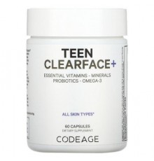 Codeage, Teen Clearface Vitamins, 60 Capsules
