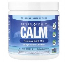 Natural Vitality, CALM®, Relaxing Drink Mix, Original Unflavored, 8 oz (227 g)