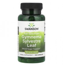 Swanson, Full Spectrum® Gymnema Sylvestre Leaf, 400 mg, 100 Capsules