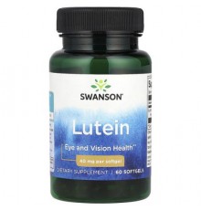 Swanson, Lutein, 40 mg, 60 Softgels
