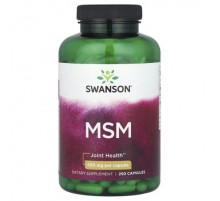 Swanson, MSM, 500 mg, 250 Capsules