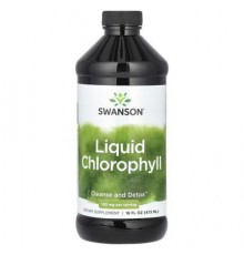 Swanson, Liquid Chlorophyll, 100 mg, 16 fl oz (473 ml)