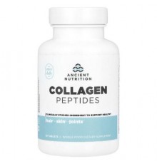 Ancient Nutrition, Collagen Peptides, 30 Tablets