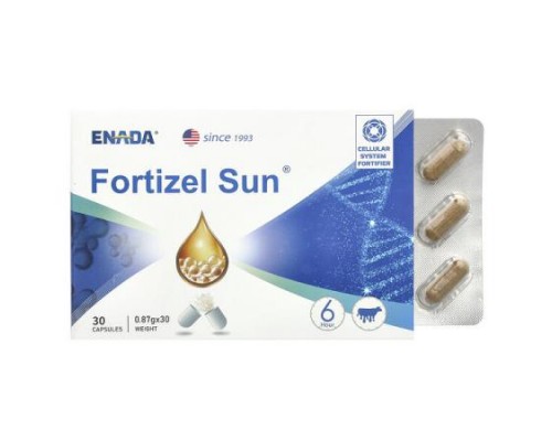ENADA, Fortizel Sun®, Cellular System Fortifier, 30 Capsules ENADA, Fortizel Sun®, Cellular System Fortifier, 30 Capsules