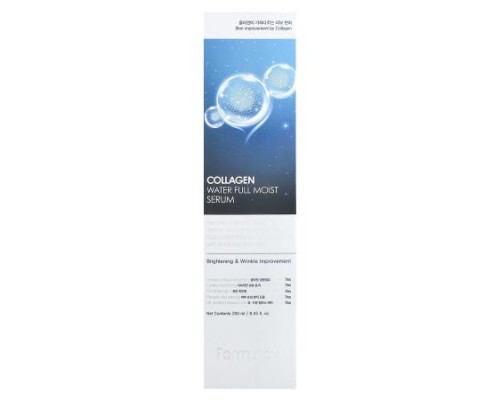 Farmstay, Collagen Water Full Moist Serum, For All Skin Types, 8.45 fl oz (250 ml)