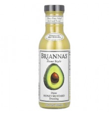 Briannas, Home Style, Dijon Honey Mustard Dressing, 12 fl oz (355 ml)