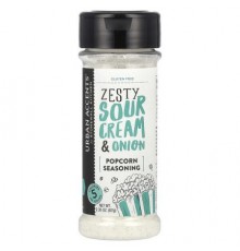 Urban Accents, Popcorn Seasoning, Zesty Sour Cream & Onion, 2.35 oz (67 g)