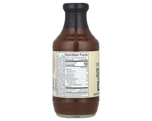 G Hughes, Sugar Free BBQ Sauce, Original, 18 oz (510 g)