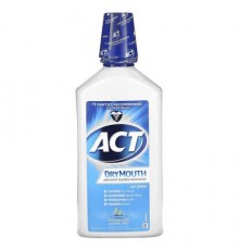 Act, Dry Mouth Anticavity Fluoride Mouthwash with Xylitol, Alcohol Free, Soothing Mint, 33.8 fl oz (1 L)