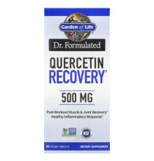 Garden of Life, Dr. Formulated, Quercetin Recovery, 30 Vegan Tablets