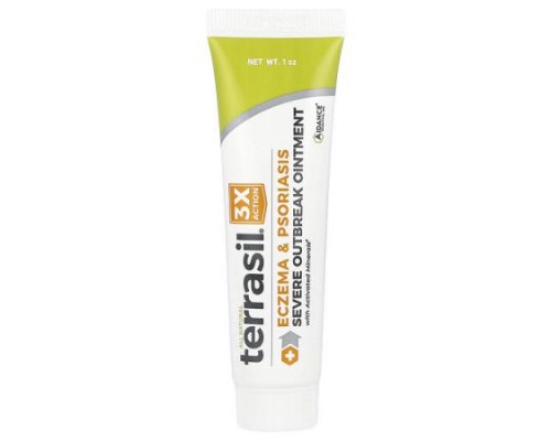Terrasil, Eczema & Psoriasis Severe Outbreak Ointment, 1 oz Terrasil, Eczema & Psoriasis Severe Outbreak Ointment, 1 oz