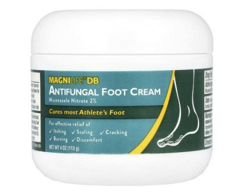MagniLife, Antifungal Foot Cream, Miconazole Nitrate 2%, 4 oz (113 g) MagniLife, Antifungal Foot Cream, Miconazole Nitrate 2%, 4 oz (113 g)