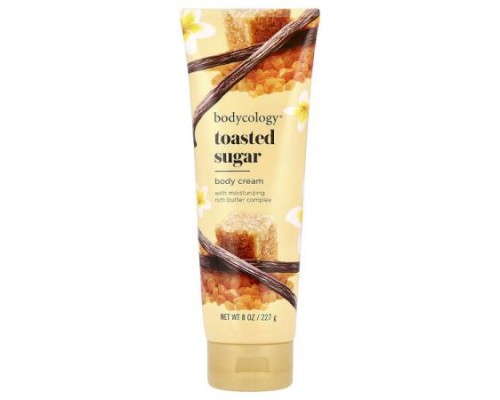 Bodycology, Body Cream, Toasted Sugar, 8 oz (227 g)