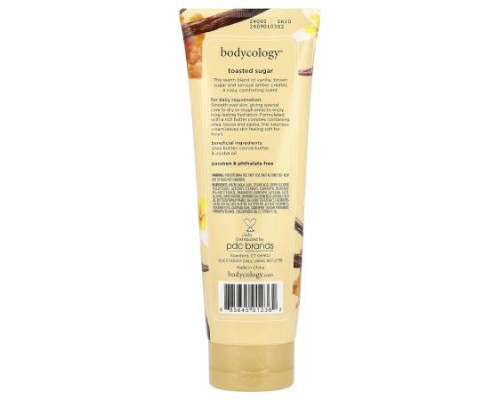 Bodycology, Body Cream, Toasted Sugar, 8 oz (227 g)
