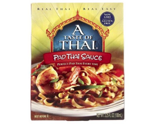A Taste Of Thai, Pad Thai Sauce, 3.25 fl oz (100 ml) A Taste Of Thai, Pad Thai Sauce, 3.25 fl oz (100 ml)