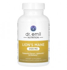 Dr. Emil Nutrition, Lion's Mane, 90 Vegetable Capsules