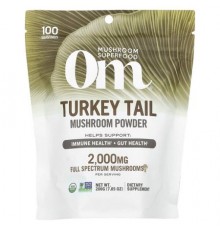 Om Mushrooms, Turkey Tail, Mushroom Powder, 7.05 oz (200 g)