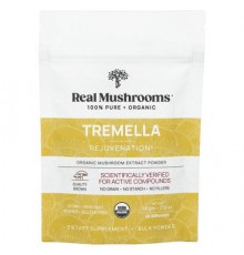 Real Mushrooms, Tremella, Organic Mushroom Extract Powder, 2.12 oz (60 g)