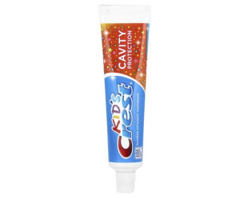 Crest, Kids, Cavity Protection, Fluoride Anticavity Toothpaste, Sparkle Fun, 2.2 oz (62 g) Crest, Kids, Cavity Protection, Fluoride Anticavity Toothpaste, Sparkle Fun, 2.2 oz (62 g)