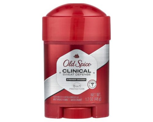 Old Spice, Clinical Sweat Defense, Antiperspirant/Deodorant, Stronger Swagger, 1.7 oz (48 g) Old Spice, Clinical Sweat Defense, Antiperspirant/Deodorant, Stronger Swagger, 1.7 oz (48 g)