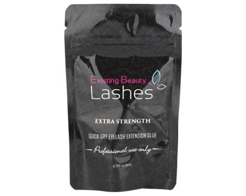 Existing Beauty Lashes, Quick Dry Eyelash Extention Glue, Extra Strength, 0.17 fl oz (5 ml)
