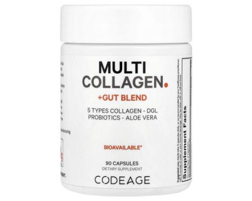 Codeage, Multi Collagen + Gut Blend, 90 Capsules