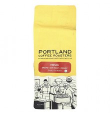 Portland Coffee Roasters, Organic Coffee, Ground, Dark Roast, French, 12 oz (340 g)