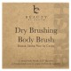 Beauty By Earth, Dry Brushing Body Brush, 1 Round Body Brush
