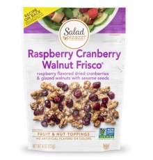 Salad Pizazz!, Fruit & Nut Toppers, Raspberry Cranberry Walnut Frisco, 4 oz (113 g)