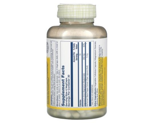 Solaray, High Absorption Magnesium Glycinate, 350 mg, 120 VegCaps Solaray, High Absorption Magnesium Glycinate, 350 mg, 120 VegCaps