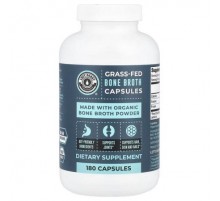 Left Coast Performance, Grass-Fed Bone Broth, 180 Capsules