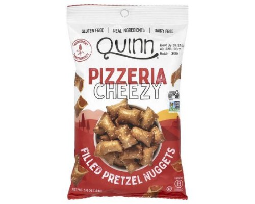 Quinn Snacks, Filled Pretzel Nuggets, Pizzeria Cheezy , 5.8 oz (164 g)