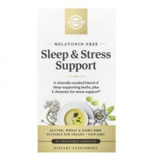 Solgar, Sleep & Stress Support, 60 Vegetable Capsules