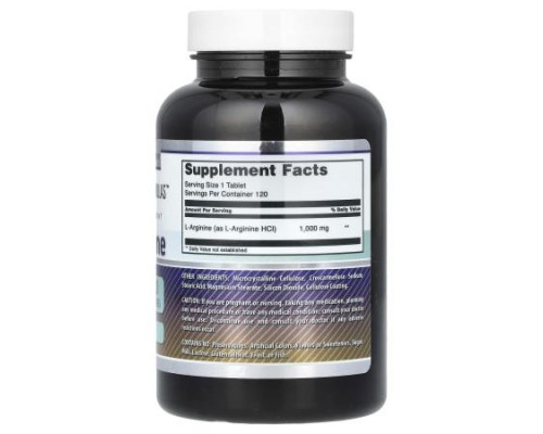 Amazing Nutrition, L-Arginine, 1,000 mg, 120 Tablets Amazing Nutrition, L-Arginine, 1,000 mg, 120 Tablets
