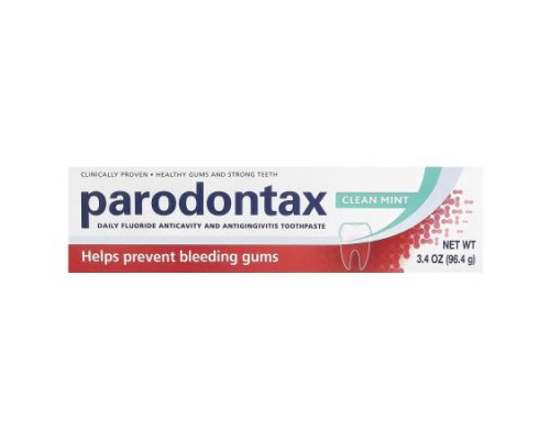 Parodontax, Daily Fluoride Anticavity And Antigingivitis Toothpaste, Clean Mint, 3.4 oz (96.4 g) Parodontax, Daily Fluoride Anticavity And Antigingivitis Toothpaste, Clean Mint, 3.4 oz (96.4 g)