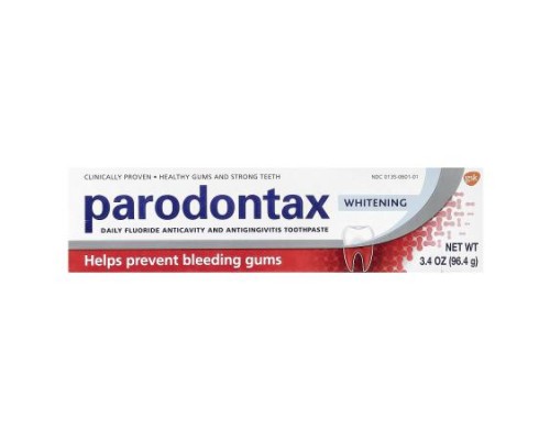 Parodontax, Daily Fluoride Anticavity And Antigingivitis Toothpaste, Whitening, 3.4 oz (96.4 g) Parodontax, Daily Fluoride Anticavity And Antigingivitis Toothpaste, Whitening, 3.4 oz (96.4 g)