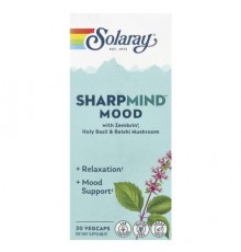 Solaray, SharpMind™ Mood, 30 Vegcaps