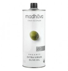 Madhava, Organic Extra Virgin Olive Oil, 33.8 fl oz