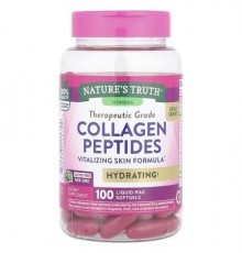 Nature's Truth, Collagen Peptides , 100 Liquid Max Softgels