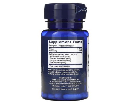 Life Extension, Bio- Fisetin, 30 Vegetarian Capsules Life Extension, Bio- Fisetin, 30 Vegetarian Capsules