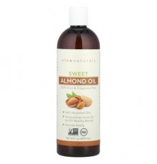 Viva Naturals, Sweet Almond Oil, 16 fl oz (473 ml)