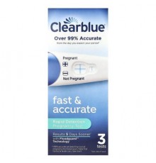 Clearblue, Fast & Accurate, Rapid Detection Pregnancy Test, 3 Tests