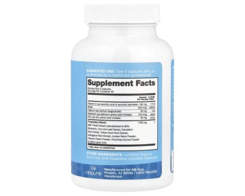 NB Pure, Liver Fend®, Cleanse, 90 Capsules NB Pure, Liver Fend®, Cleanse, 90 Capsules
