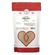 Pure Indian Foods, Organic Cumin Seed, Ground, 8 oz (226 g)