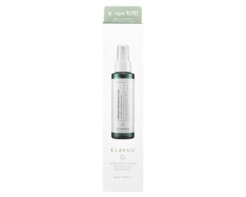 KLAVUU, Green Pearlsation, Tea Tree Care Body Spray, 3.38 fl oz (100 ml) KLAVUU, Green Pearlsation, Tea Tree Care Body Spray, 3.38 fl oz (100 ml)