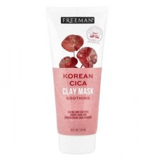 Freeman Beauty, Soothing Korean Cica Clay Beauty Mask, For All Skin Types, 6 fl oz (175 ml)