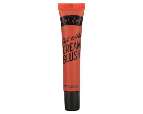 L.A. Girl, Soft Matte Cream Blush, GBL445 Hot Shot, 0.27 fl oz (8 ml) (Discontinued Item) L.A. Girl, Soft Matte Cream Blush, GBL445 Hot Shot, 0.27 fl oz (8 ml) (Discontinued Item)