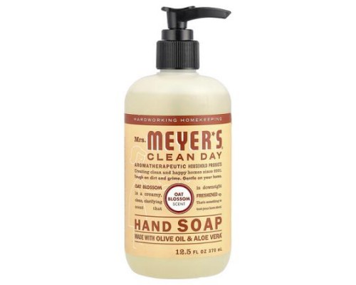 Mrs. Meyers Clean Day, Hand Soap, Oat Blossom, 12.5 fl oz (370 ml) Mrs. Meyers Clean Day, Hand Soap, Oat Blossom, 12.5 fl oz (370 ml)